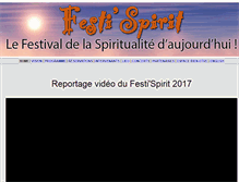 Tablet Screenshot of festispirit.com